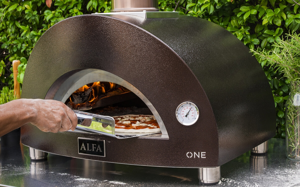 ALFA FORNI ONE pizza oven - villa en vuur