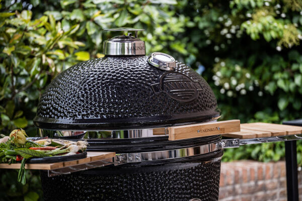 Yakiniku kamado villa en vuur